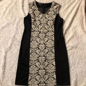 Covington two tone sleeveless dress size LP